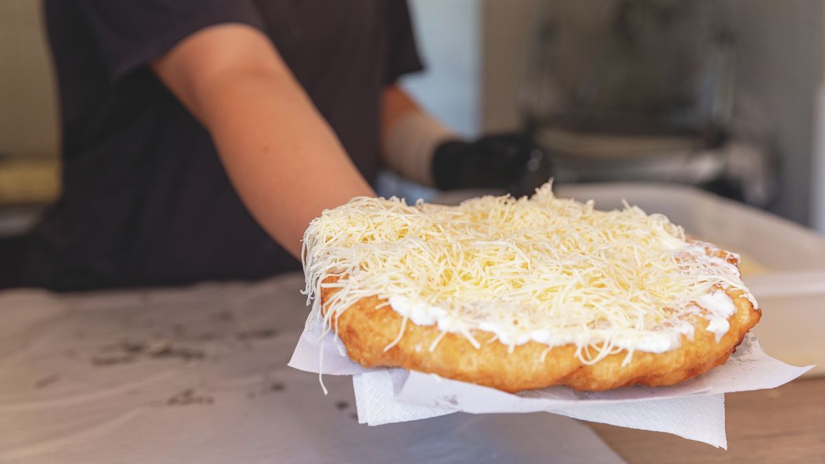 Lángos recept AirFryerben